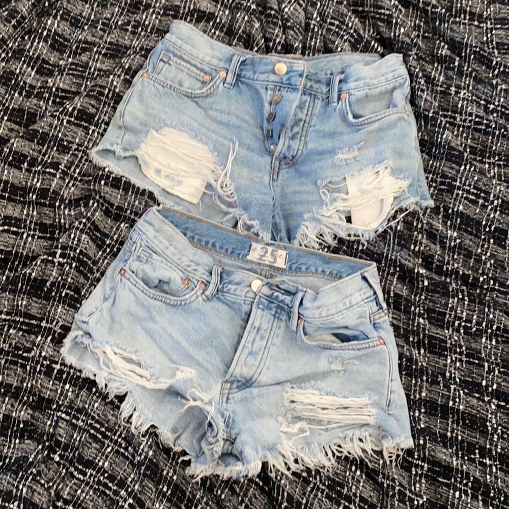 Free People Shorts size 25 2 pair